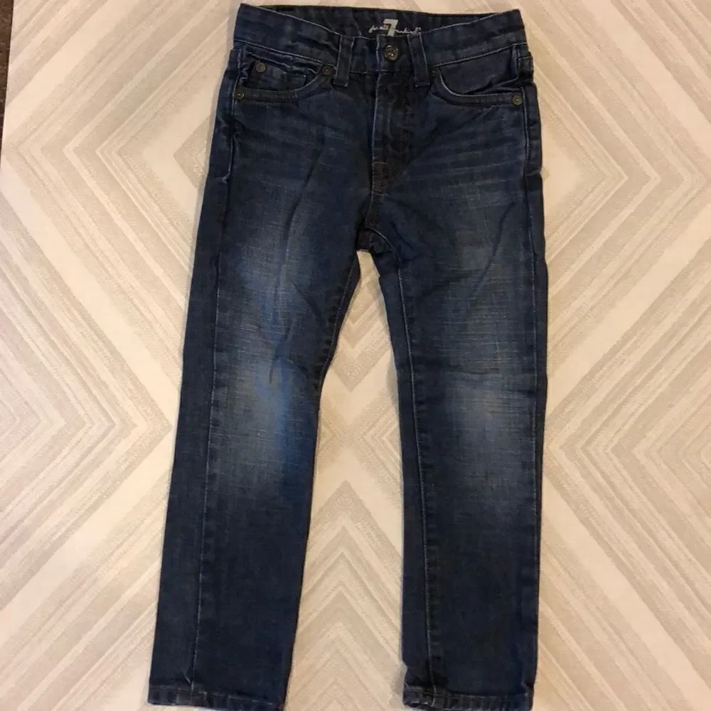 74AMK Boys Slimmy Blue Jeans